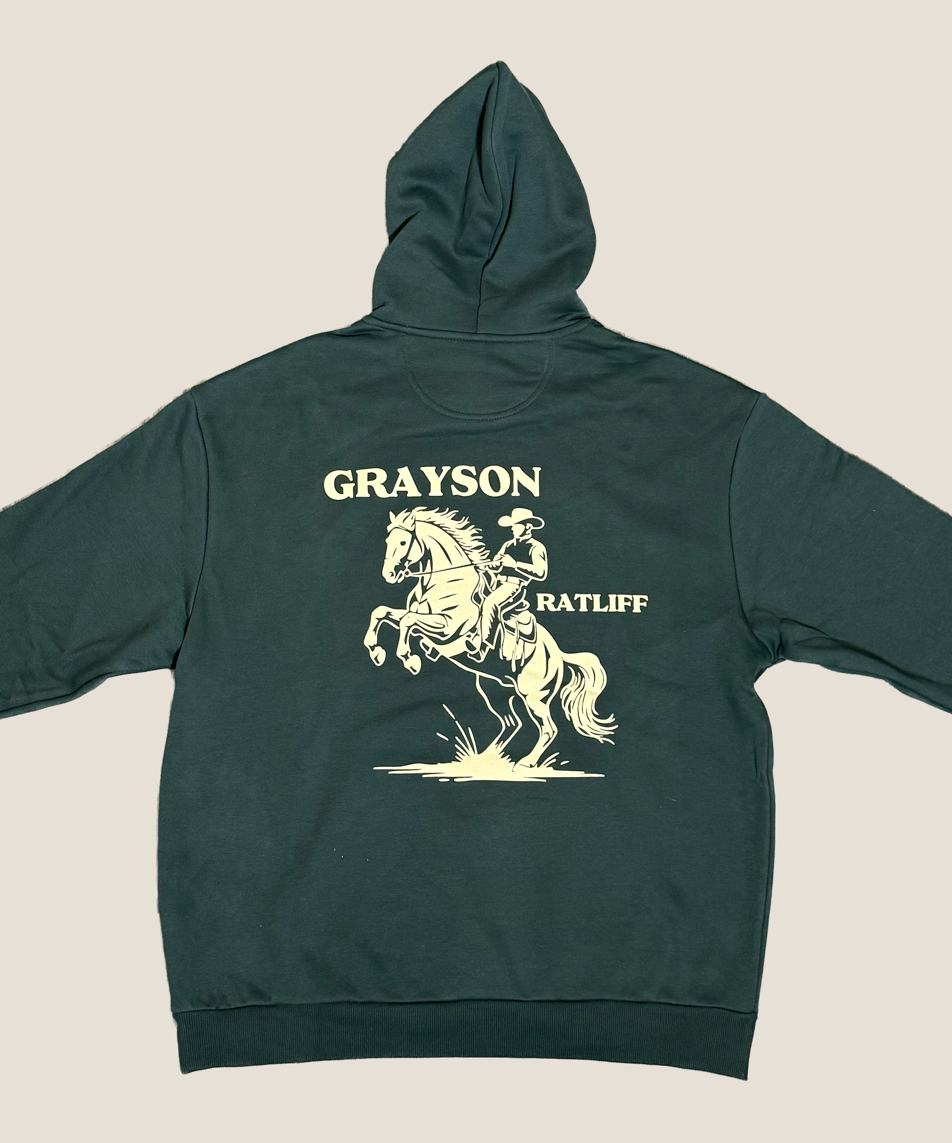 Cowboy – Premium Hoodie (Forest Green)